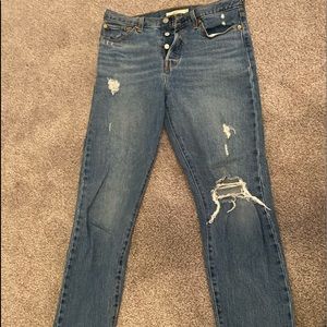 Levi’s wedgie jeans